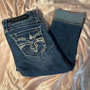 ROCK REVIVAL Capri jeans